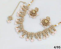 Antique Gold Plated Necklace Set
