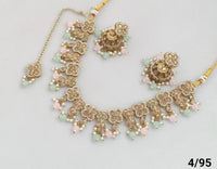 Antique Gold Plated Necklace Set