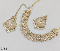 Antique Gold Plated Necklace Set