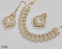 Antique Gold Plated Necklace Set