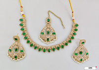 Antique Gold Plated Choker Necklace Set
