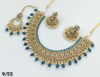 Antique Gold Plated Choker Necklace Set