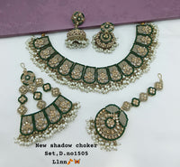 Antique Gold Plated Jewellery Set
