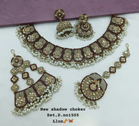 Antique Gold Plated Jewellery Set