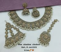 Antique Gold Plated Jewellery Set