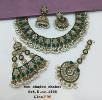 Antique Gold Plated Jewellery Set