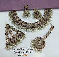 Antique Gold Plated Jewellery Set