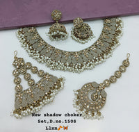 Antique Gold Plated Jewellery Set