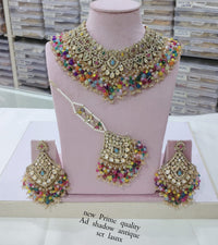 Antique Gold Plated Jewellery Set