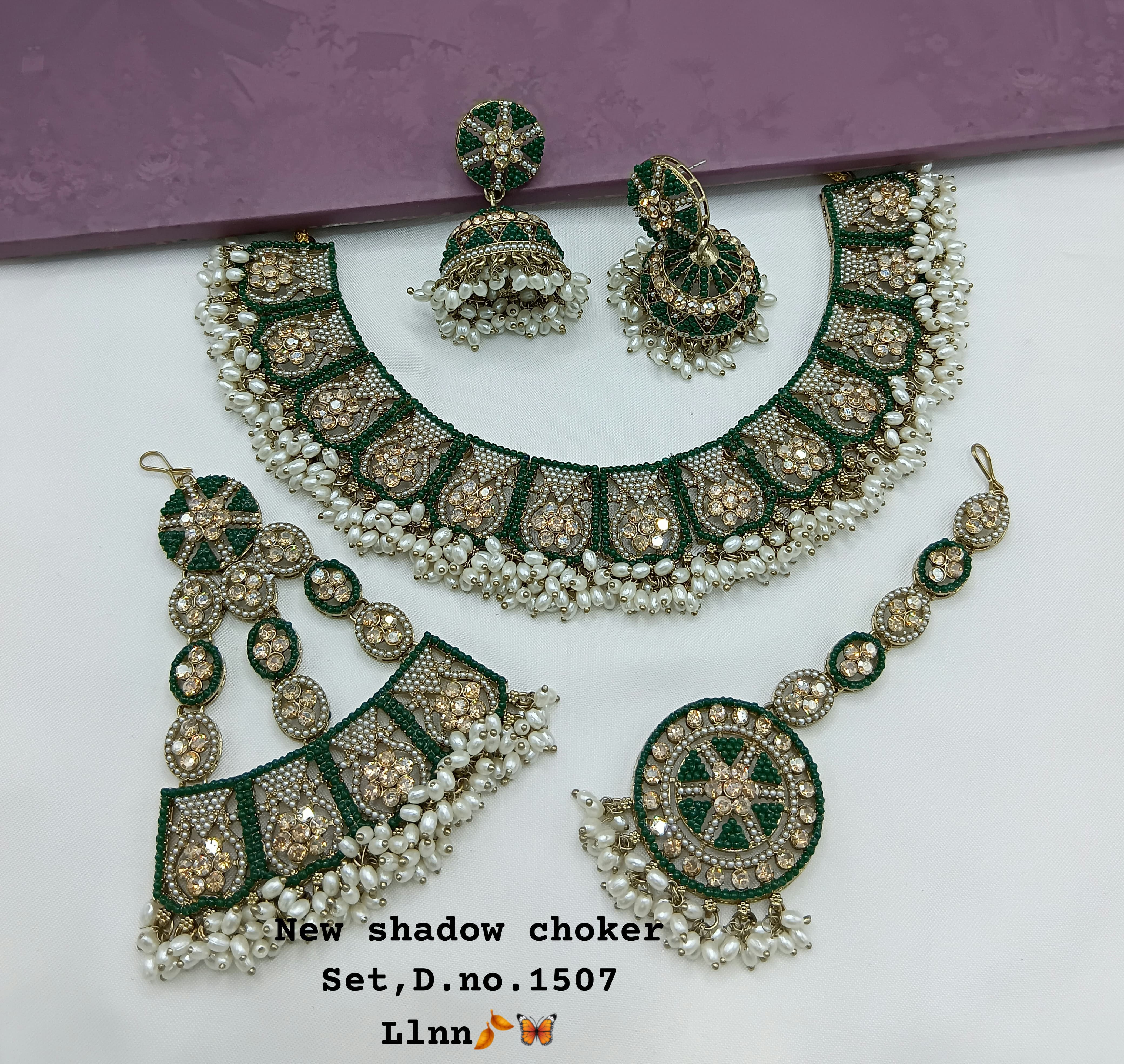 Antique Gold Plated Fashion Jewellery Set