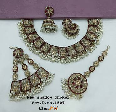 Antique Gold Plated Fashion Jewellery Set
