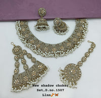 Antique Gold Plated Fashion Jewellery Set