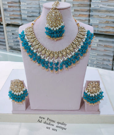 Antique Gold Plated Jewellery Set