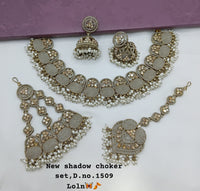 Antique Gold Plated Jewellery Set