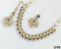 Antique Gold Plated Choker Set