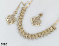Antique Gold Plated Choker Set