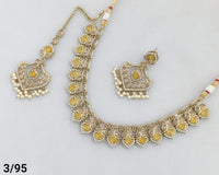 Antique Gold Plated Choker Set