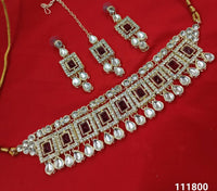 Amazing Gold Plated Choker Necklace Set