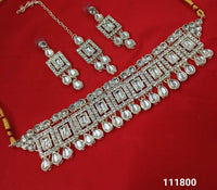 Amazing Gold Plated Choker Necklace Set