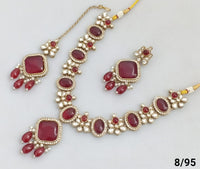 Antique Gold Plated Necklace Set