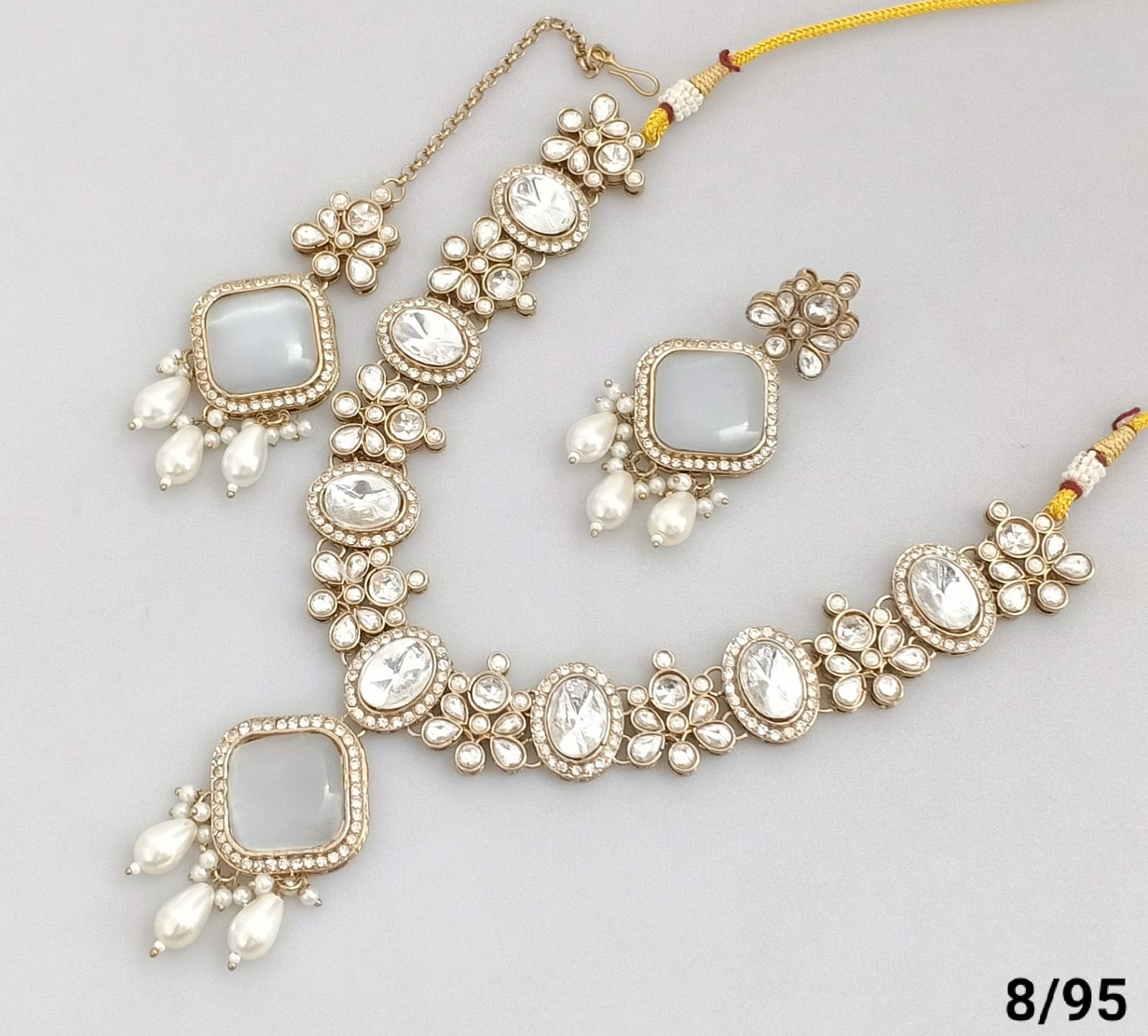 Antique Gold Plated Necklace Set