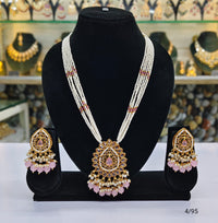 Gold Plated Long Jewellery Set