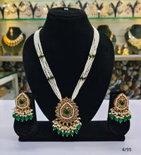 Gold Plated Long Jewellery Set
