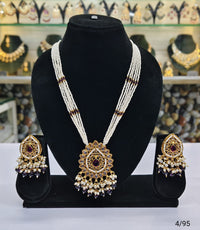 Gold Plated Long Jewellery Set