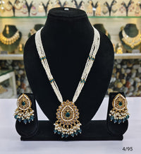 Gold Plated Long Jewellery Set