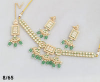 Gold Plated Kundan Choker Set