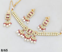 Gold Plated Kundan Choker Set