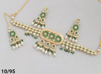 Gold Plated Kundan Choker Set