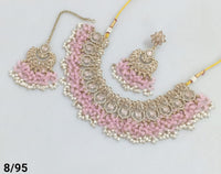 Antique Gold Plated Choker Necklace Set