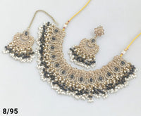 Antique Gold Plated Choker Necklace Set