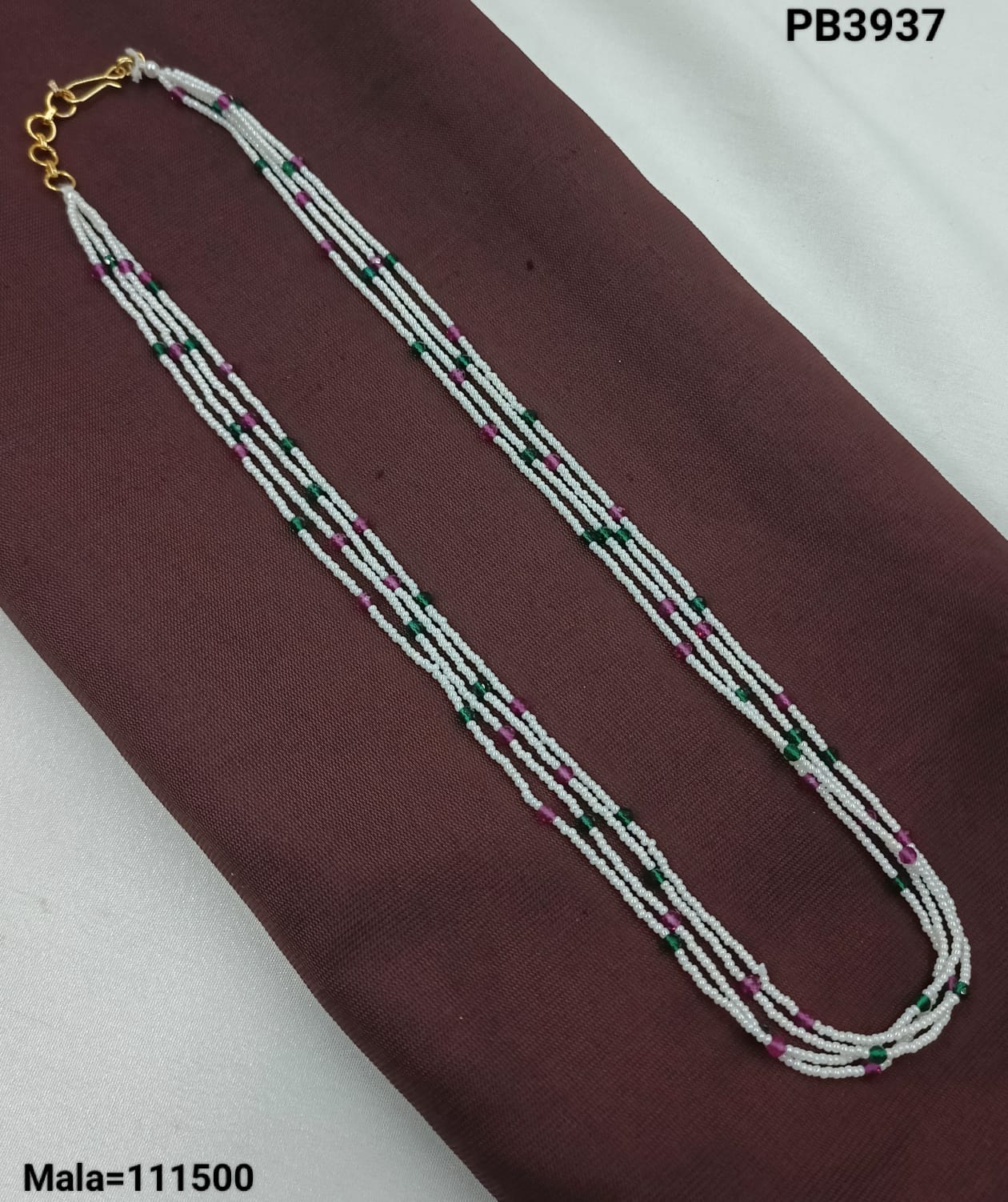 Multi-Layer Beaded Mala Necklace