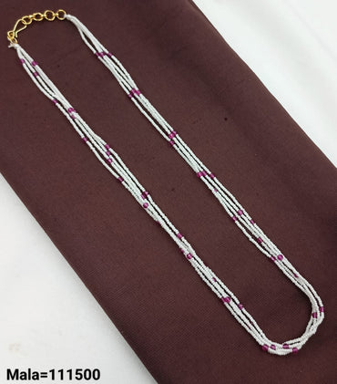 Multi-Layer Beaded Mala Necklace