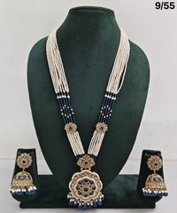 Royal Radiance CZ Long Necklace Set - Lucentemarket