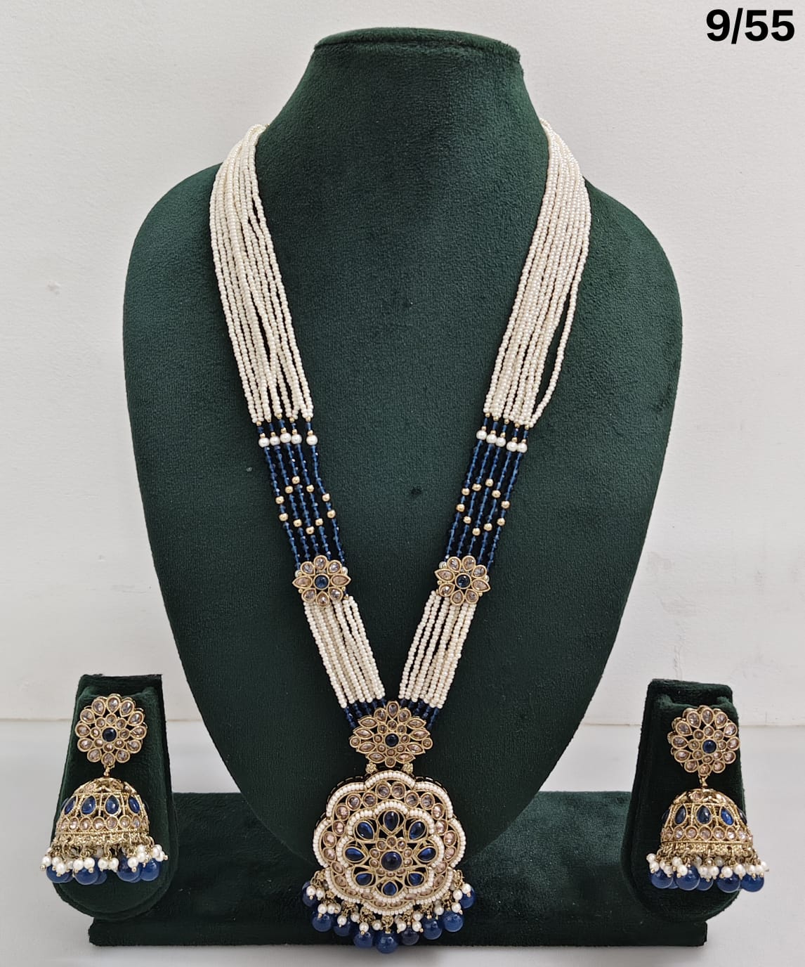 Royal Radiance CZ Long Necklace Set - Lucentemarket