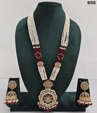 Royal Radiance CZ Long Necklace Set - Lucentemarket