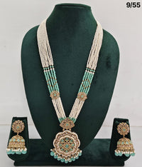 Royal Radiance CZ Long Necklace Set - Lucentemarket