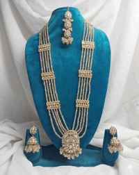 Emerald Nawabi Heritage Multi-Layered Long Set