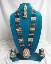 Emerald Nawabi Heritage Multi-Layered Long Set