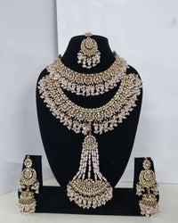 Luxury Baby Pink Bridal Jewelry Set