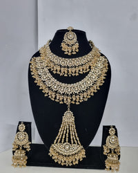Luxury Baby Pink Bridal Jewelry Set