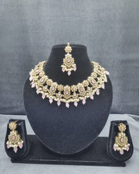 Pastel Pink & Pearl Jewellery Set