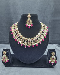 Pastel Pink & Pearl Jewellery Set