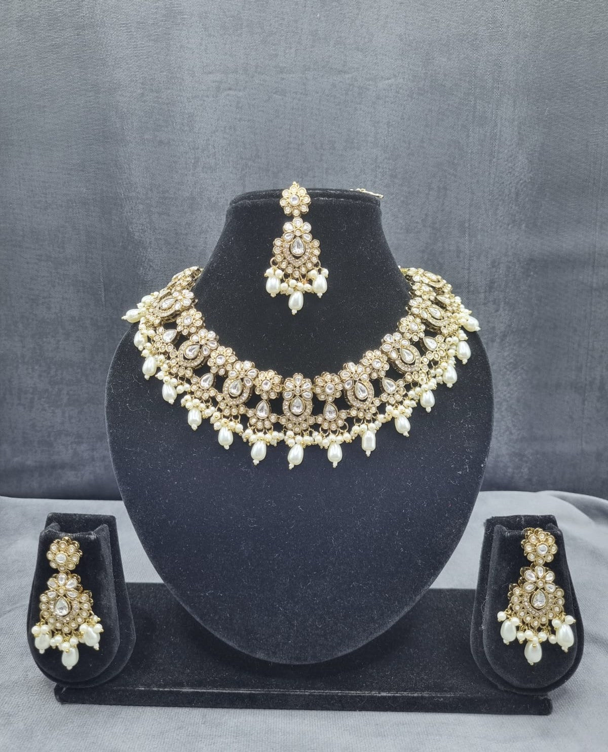 Pastel Pink & Pearl Jewellery Set
