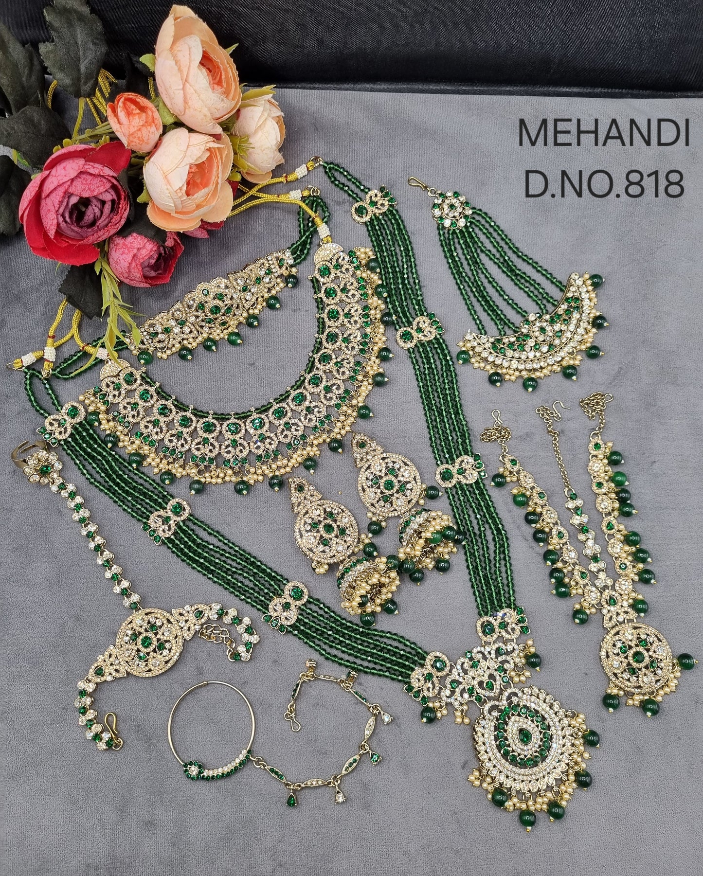 Bridal Indian Jewellery Set – Multi-Piece Ethnic Wedding Collection