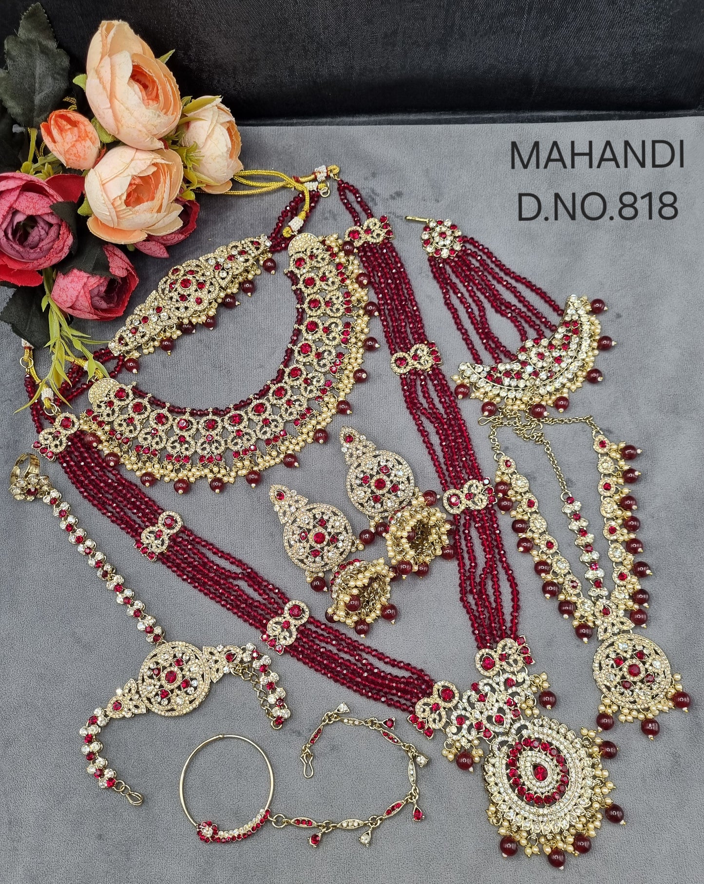 Bridal Indian Jewellery Set – Multi-Piece Ethnic Wedding Collection