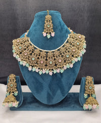 Traditional Bead Drop Choker Set